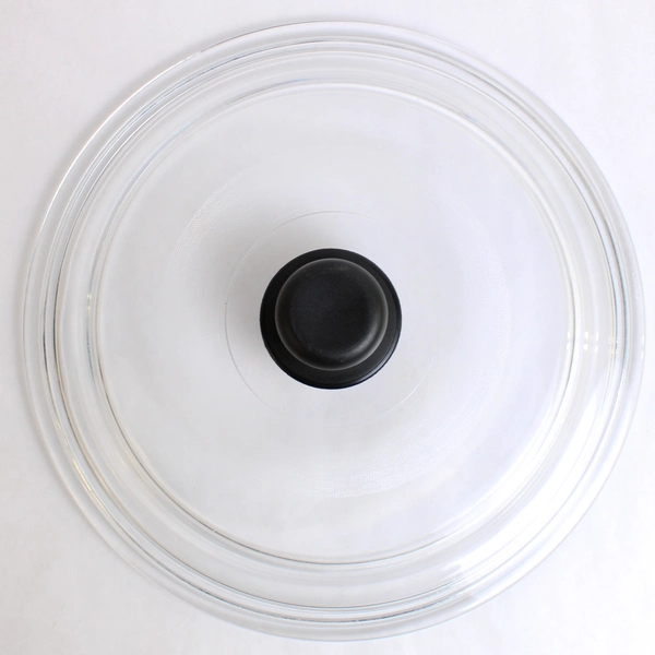 Unmarked Mexico 6 Replacement Glass Lid 12"