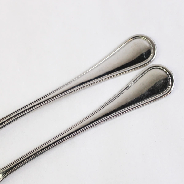 2 Pc Set Cuisinart Mansfield Stainless Steel Meat Serving Fork and Serving Spoon