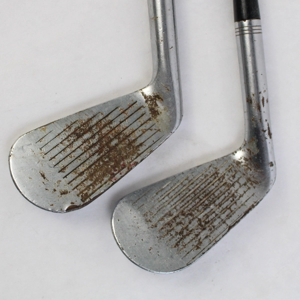 Vintage Spalding Robert Jones Jr Kro Flite Irons 2 and 4 RH Meteor Steel