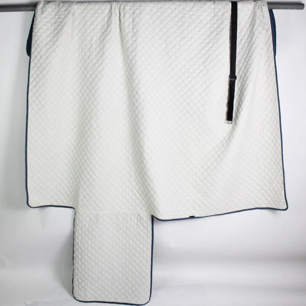 Unbranded Sofa Couch Cover Blue Solid Pattern 100% Polyester