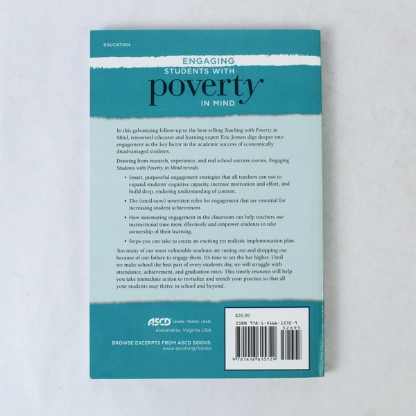 Engaging Students with Poverty in Mind by Eric Jensen 2013 Paperback