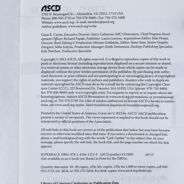 Engaging Students with Poverty in Mind by Eric Jensen 2013 Paperback