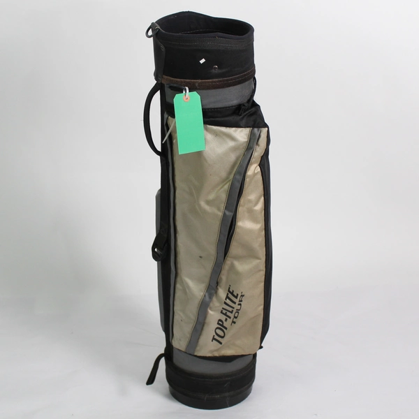 Top Flite Golf Bag for Clubs 35 Inches Tall Zipper Pockets Mesh