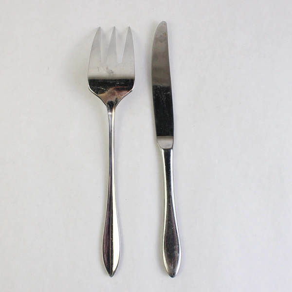 Dansk Flatwear Altissimo (Stainless) Serving Fork & Knife