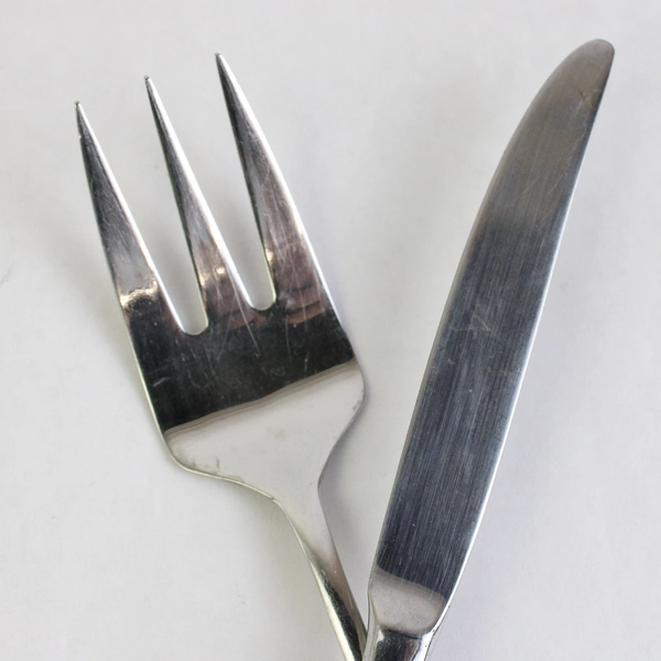 Dansk Flatwear Altissimo (Stainless) Serving Fork & Knife