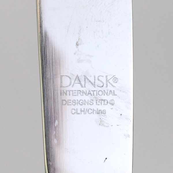 Lot Of 2 Dansk Flatware DAS45 Stainless Steel New French Hollow Butter Knives