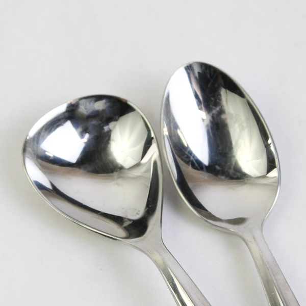Lot Of 2 Dansk Flatwear DAS45 (Stainless) Teaspoon & Sugar Spoon