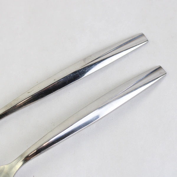 Lot Of 2 Dansk Flatwear DAS45 (Stainless) Teaspoon & Sugar Spoon