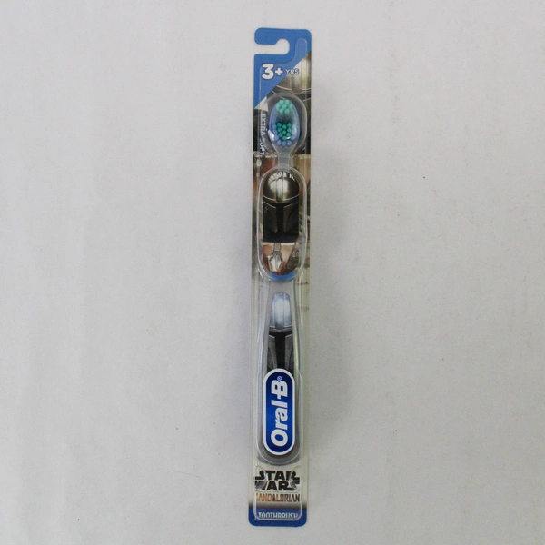 Oral-B Star Wars The Mandalorian Children's Toothbrush Extra Soft Ages 3+ New