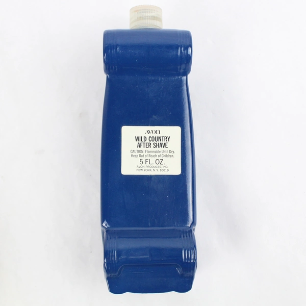 Avon Chrysler Town and Country Decanter Wild Country After Shave Empty Bottle