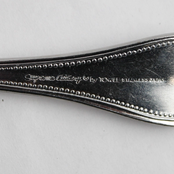 Towle Supreme Cutlery Alencon Stainless Steel Teaspoon
