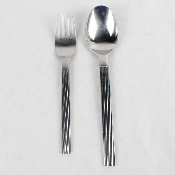 Set of Supreme Towle Fork and Spoon 18/8 Japan Stainless Steel Flatware