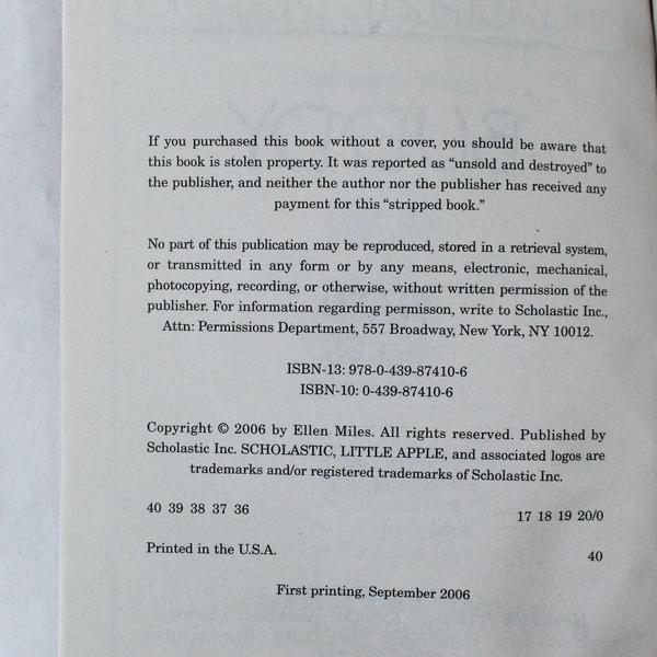 Buddy the Puppy Place No. 5 by Ellen Miles 2006 Paperback - Good