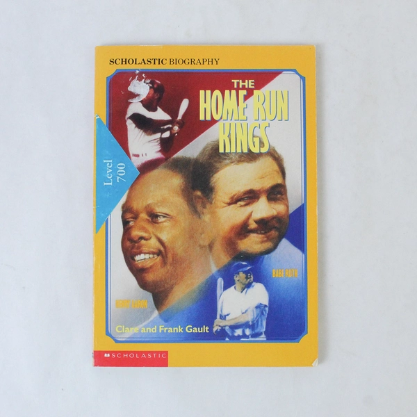 The Home Run Kings by Clare Gault 1974 Scholastic Biography Paperback