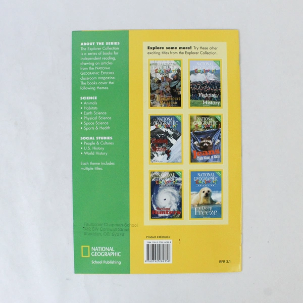 Lot of 10 National Geographic Freedom Readers 2007 Books for Education