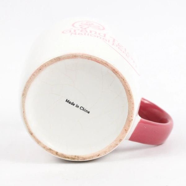 Grand Teton National Park Pink and White Souvenir Coffee Mug