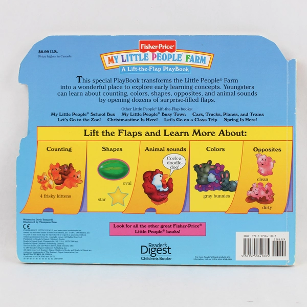 Fisher Price My Little People Farm A Lift-the-Flap Playbook 1998 Hardcover