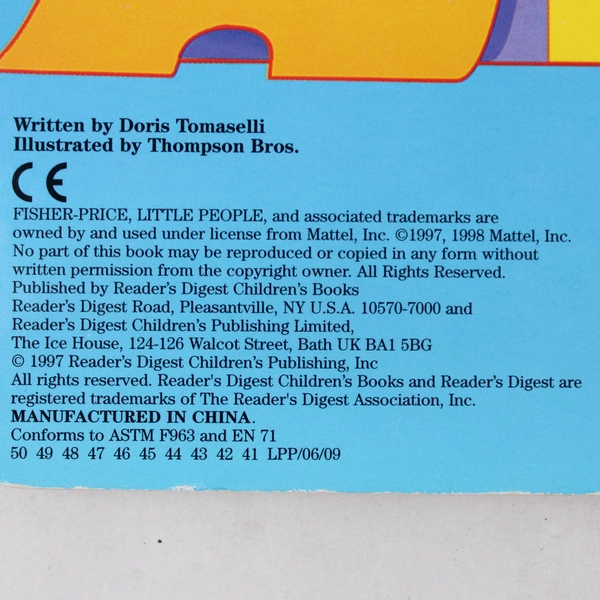 Fisher Price My Little People Farm A Lift-the-Flap Playbook 1998 Hardcover