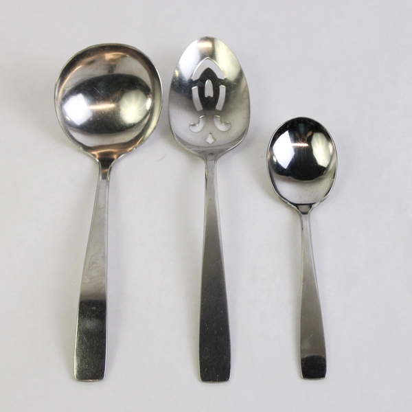 Set of 3 Duchess Serving Spoons DCS1 Stainless Steel Gravy Ladle Slotted Sugar