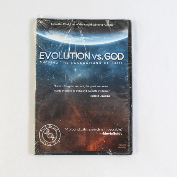 Evolution vs God DVD - Shaking The Foundations of Faith - New & Sealed