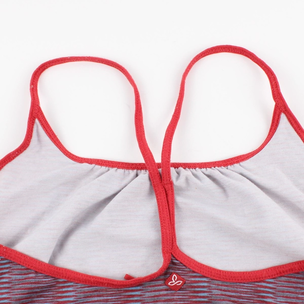 PrAna Red and Blue Patterned Spaghetti Strap Camisole Women's Size XS