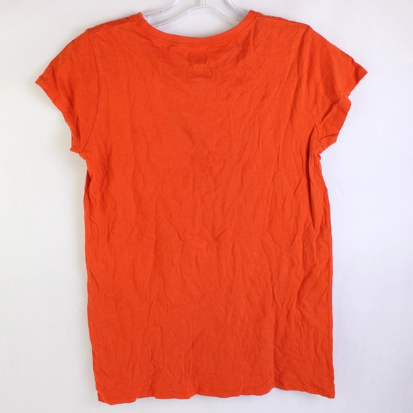 NCAA Oregon State OSU Beavers Orange Cap Sleeve T-Shirt Women’s Large