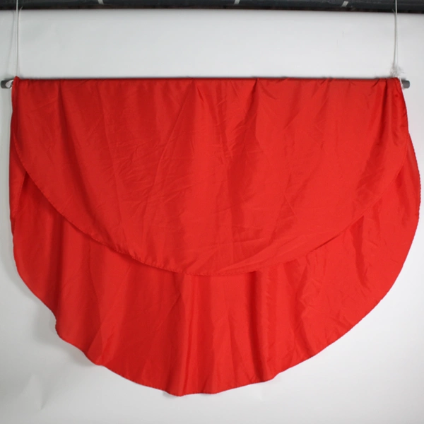 Lot of 3 Round Red Tablecloths 96" Flawed DIY Fabric Cutters