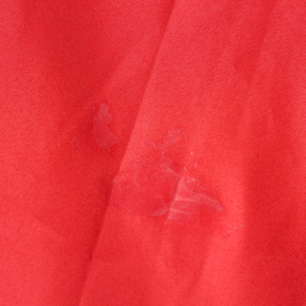 Lot of 3 Round Red Tablecloths 96" Flawed DIY Fabric Cutters