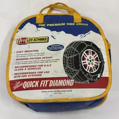 Les Schwab Quick Fit Diamond Pattern Tire Snow Chains, Stock # 1530-s
