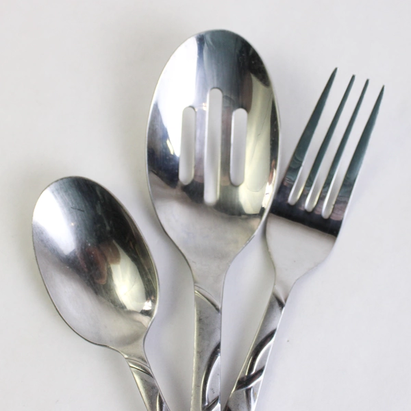 Lot of 5 Cambridge Conquest Assorted Silverware Utensils Stainless Steel