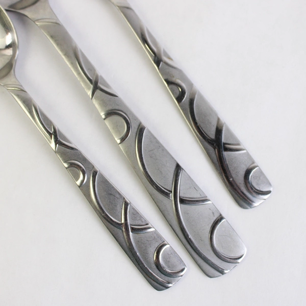 Lot of 5 Cambridge Conquest Assorted Silverware Utensils Stainless Steel