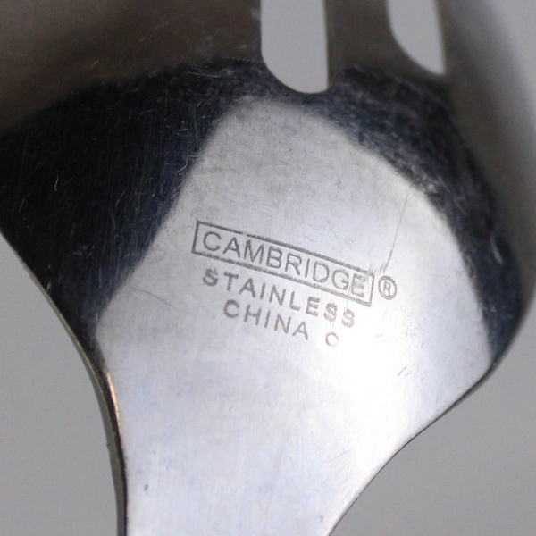 Lot of 5 Cambridge Conquest Assorted Silverware Utensils Stainless Steel