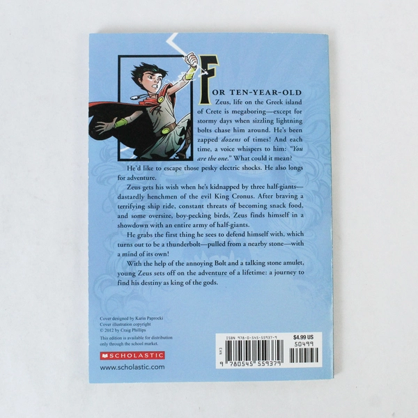 Heroes In Training: Zeus and the Thunderbolt of Doom Paperback 2012