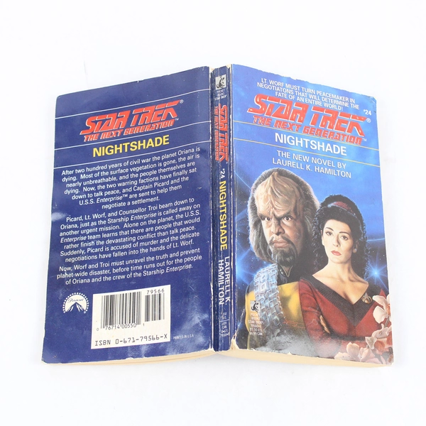 Star Trek The Next Generation Nightshade by Laurell Hamilton 1992 PB