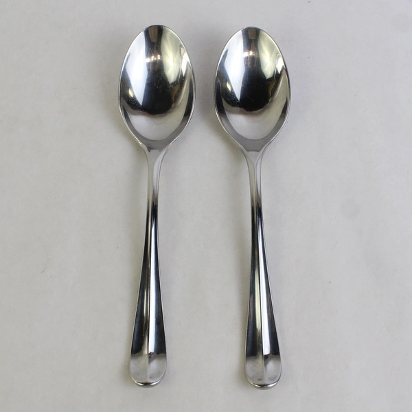 Lot Of 2 Dansk Flatware Alsace Stainless Steel Serving Spoons