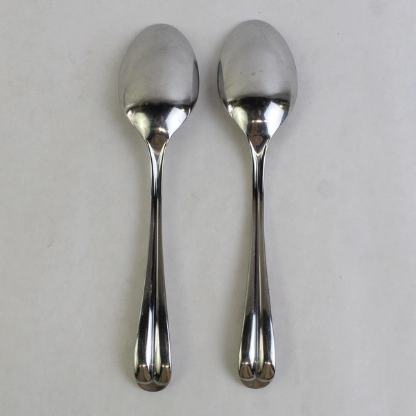 Lot Of 2 Dansk Flatware Alsace Stainless Steel Serving Spoons