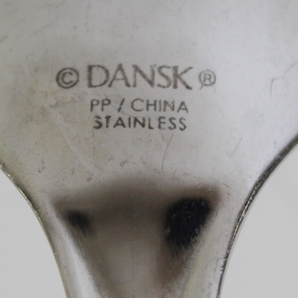 Lot Of 2 Dansk Flatware Alsace Stainless Steel Serving Spoons