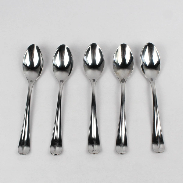Lot Of 5 Dansk Flatwear Alsace (Stainless) Place/Oval Soup Spoon