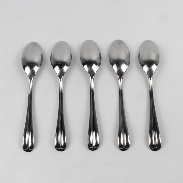 Lot Of 5 Dansk Flatwear Alsace (Stainless) Place/Oval Soup Spoon