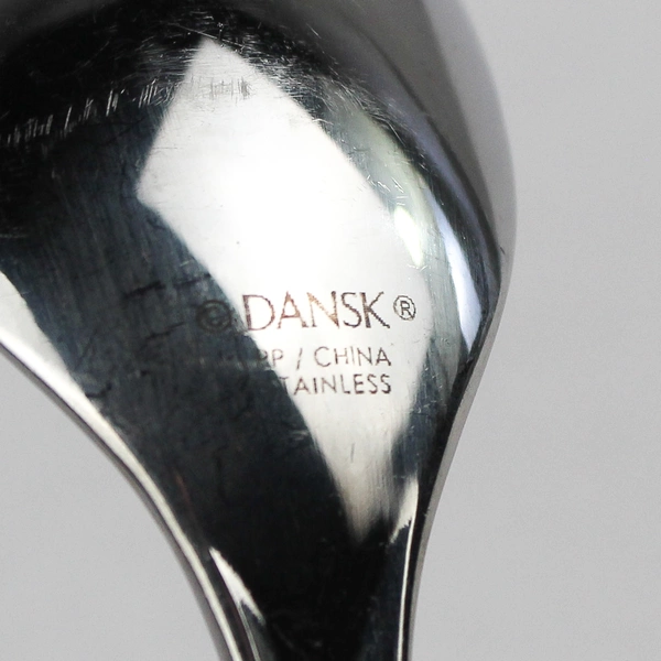 Lot Of 5 Dansk Flatwear Alsace (Stainless) Place/Oval Soup Spoon