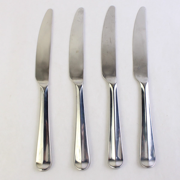 Lot Of 4 Dansk Flatware Alsace Stainless Modern Solid Knife