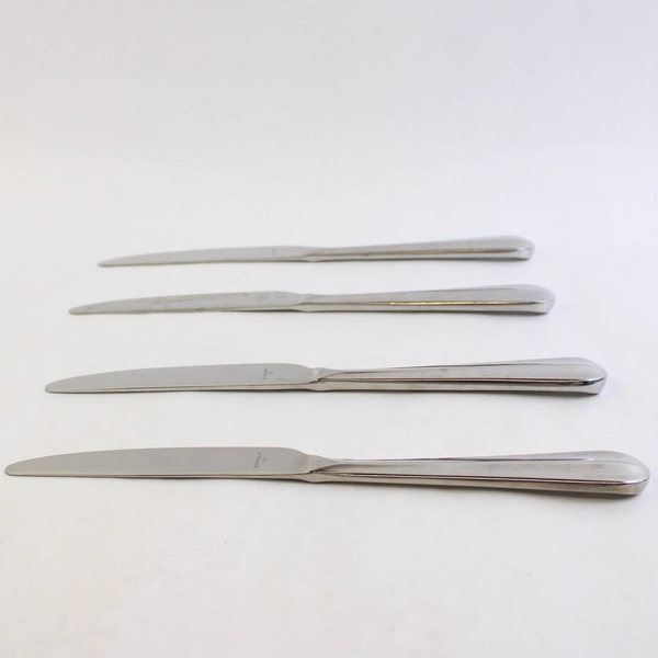Lot Of 4 Dansk Flatware Alsace Stainless Modern Solid Knife