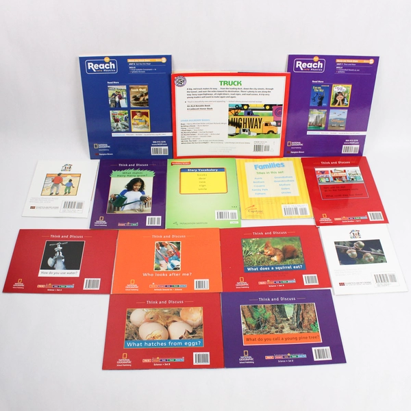 Lot of 14 Children's Early Reading Practice Books Elementary Learning & Literacy