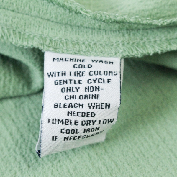 The Tog Shop Petites Green Sleeveless Blouse Top Size PL Polyester Blend