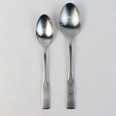 2 PC Set Oneida Persuasion Stainless Teaspoon and Soup Spoon
