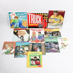 Lot of 12 Children's Early Reading Practice Books for Learning & Literacy