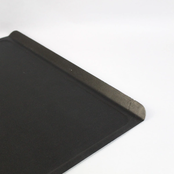 Unbranded Metal Square Baking Sheet Black/Silver U Shaped