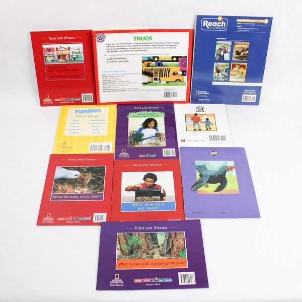 Lot of 10 Children's Early Reading Practice Books for Learning & Literacy