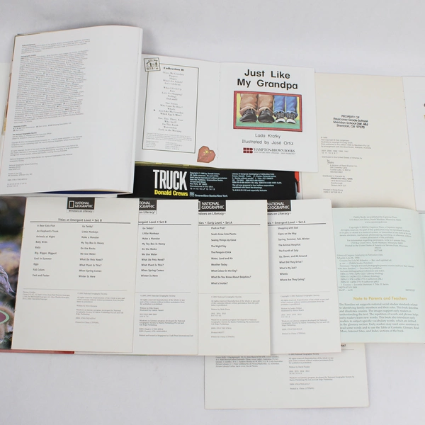 Lot of 10 Children's Early Reading Practice Books for Learning & Literacy