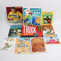 Lot of 10 Children's Early Reading Practice Books for Elementary Literacy